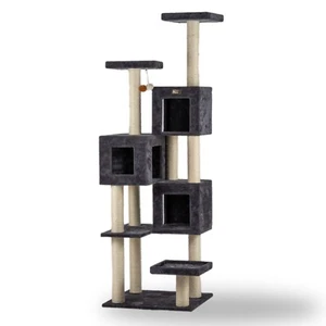 Armarkat Real Wood Griant Cat Tower with Condos for Multiple Cats  A8104 - Picture 1 of 10