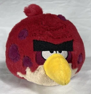 Angry Birds Big Brother Terence Large 8”- 9” Red Bird Plush Commonwealth 2012 - Imagen 1 de 6