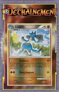 Lucario Reverse - HS02:Entfesselung - 19/95 - Französische Pokemon Karte - Bild 1 von 1