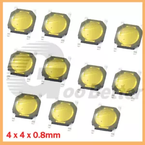 Mikroschalter SMD Taster Schalter 4x4x0,8mm Knopf Drucktaster KFZ Raspberry - Picture 1 of 9