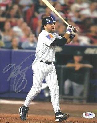 HOF Mika Piazza Signed Auto 8x10 Photo PSA/DNA Sticker New York Mets - Image 1 of 2