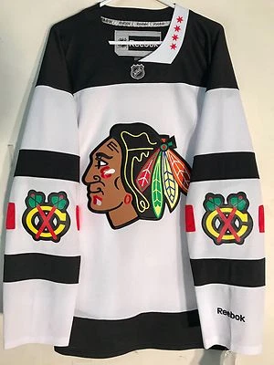 Reebok Premier NHL Jersey Chicago Blackhawks Team White Stadium Series sz S - Image 1 of 2