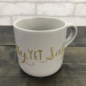 Hallmark Classy Yet Sassy Gray And Gold Mug 12oz - Picture 1 of 11