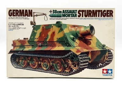 Mortaio d'assalto 38cm RW61 Sturmtiger Wehrmacht 35177 Tamiya 1:35 Nuovo! 🪖 - Immagine 1 di 4