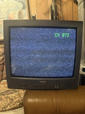 TV CRT Toshiba 20A22 20 pulgadas retro para juegos PROBADO FUNCIONA Foto 1 de 4