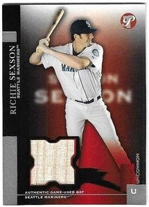 Richie Sexson 2005 TOPPS PRISTINE MLB GAME-USED BAT RELIC CARD Mariners SP /500 - Picture 1 of 2