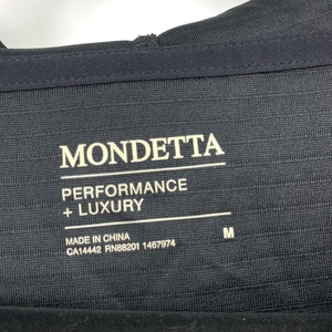 Pullover con capucha manga larga negro que absorbe la humedad talla M de Mondetta para mujer - Imagen 1 de 7