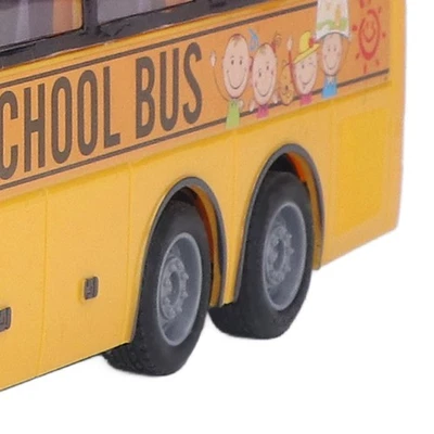 Simulated LED Light RC School Bus Toy For Kids Remote Control Bus - Image 1 of 4