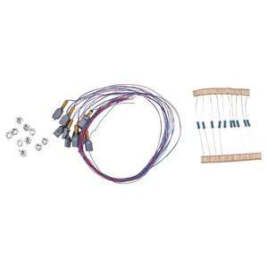 Painted Lights Street Bracket Light Light Model OO/HO Posts Scale Street - Picture 1 of 22