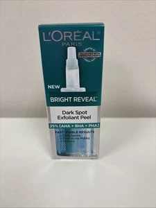 L'Oreal Bright Reveal Dark Spot Exfoliant Peel .84oz - Picture 1 of 5