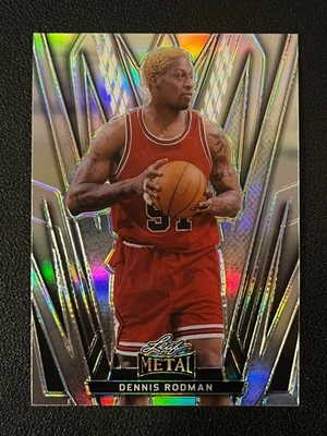 Dennis Rodman 2024 hoja metal plata refractor/20 toros Foto 1 de 2
