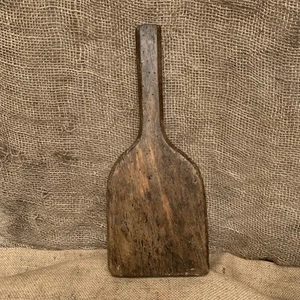 Antigua paleta de mantequilla francesa grande - primitiva - granja Kitchenalia - Imagen 1 de 8