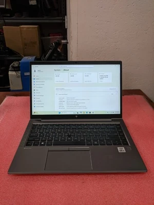 HP ZBook Firefly 14 G7 14" i5-10210U@1.6GHz 16GB RAM 256GB SSD Win 11 Leer C1295 Foto 1 de 4