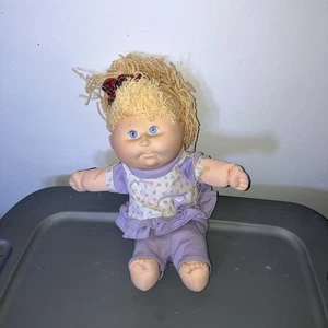 Vintage Cabbage Patch Doll 1990 1st Edition Blonde Hair Blue Eyes - Bild 1 von 4