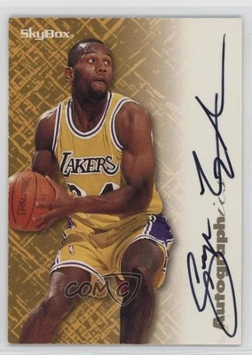 Skybox Premium Autographics 1996-97 tinta negra George Lynch automático Foto 1 de 3