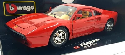 Burago 1/18 Scale Diecast 3027 - 1984 Ferrari GTO - Red - Image 1 of 4