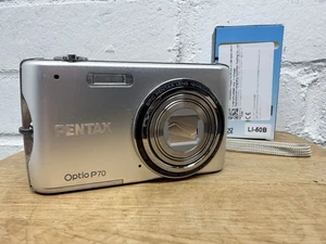 Pentax Digital Camera Optio P70 12.0MP + Charger & Battery - TESTED - Picture 1 of 11