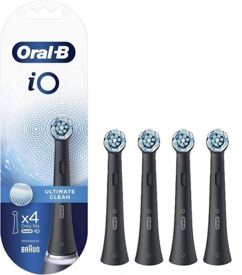 Cabezal de cepillo de dientes de repuesto Ultimate Clean para iO Series Oral-B paquete de 4 - Imagen 1 de 4