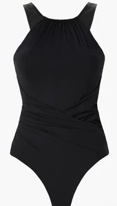 MagicSuit Moto Chic Daryl Adjustable Strap One Piece Swimsuit Black Size 16 US - Bild 1 von 8