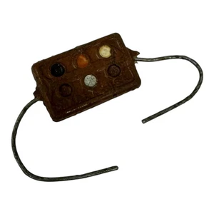 EL Menco Condensatore Assiale Pellicola Mica 390pF 500V - Foto 1 di 1