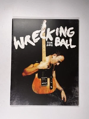 Bruce Springsteen Programme Original Wrecking Ball Tour Souvenir Book 2012 - Image 1 of 4