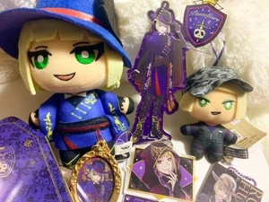 Juego de latas de llavero de peluche Twisted Wonderland Rook Hunt mascota Japón - Imagen 1 de 10