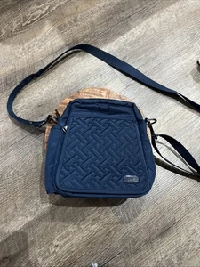 LUG ~ Borsa a tracolla Flapper Teal ~ Cinghia regolabile ~ Usato in ottime condizioni - Foto 1 di 22
