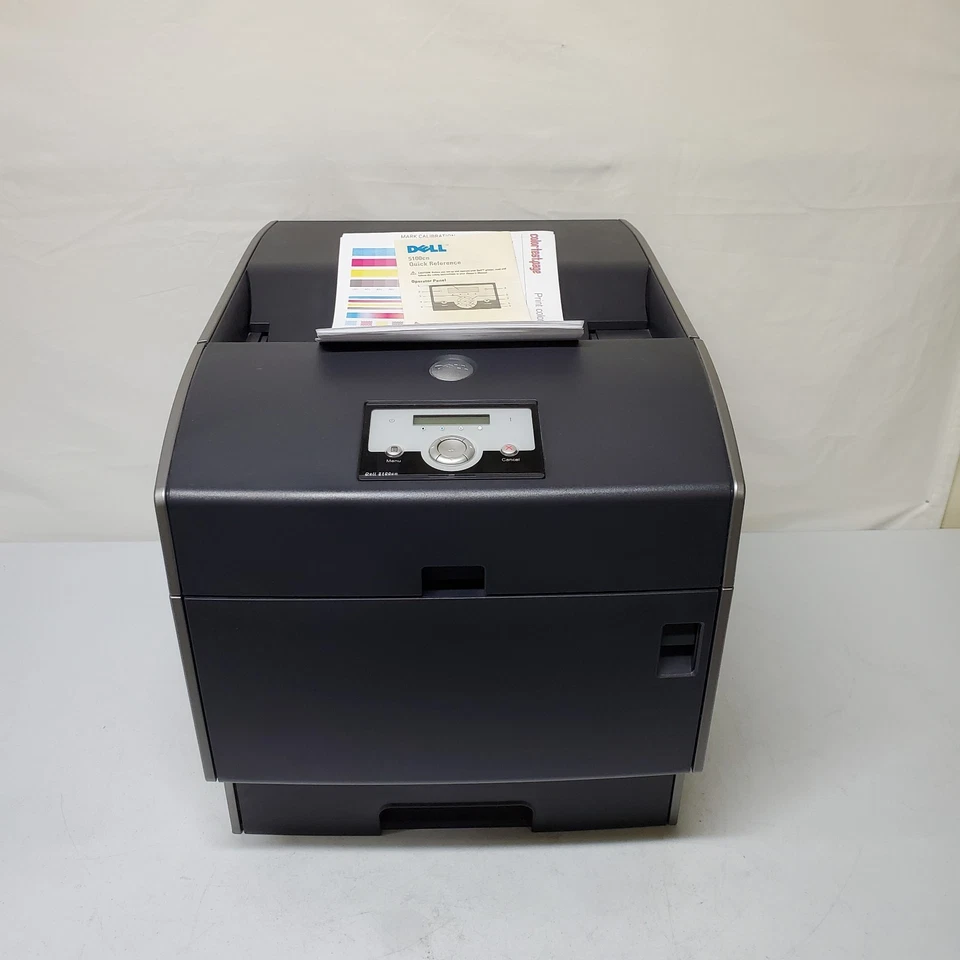 Dell 5100cn Color Laser Printer Network USB Parallel - Image 1 of 4