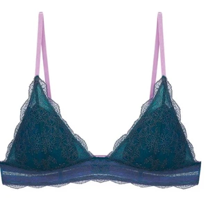 NEW Dora Larsen LILA PADDED BRA TEAL & LAVENDER Women CHOOSE SIZE 2,4,8,10,12 - Picture 1 of 4