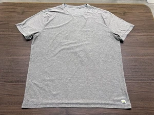 Vuori Men's Heather Gray Strato Tech Tee Men's T-Shirt - XL - Picture 1 of 4