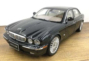 ALMOST REAL Jaguar XJ6 (X350) Ebony Black Diecast Model Car - Picture 1 of 11