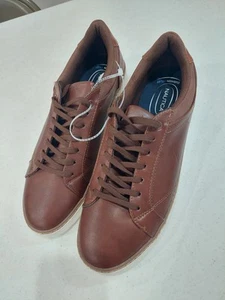 NUOVE scarpe sneakers uomo Nautica taglia 13 Turvo casual ammortizzate rilievo cognac nuove con etichette - Foto 1 di 8