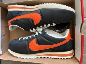 Nike Cortez TXT Sneakers Shoes Black/Safety Orange HF0263-003 Men's Sz 11 - Picture 1 of 5