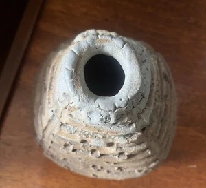 Mid Century Brutalist Studio Pottery Vase Signed JAE - Picture 1 of 6
