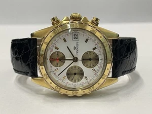 Pryngeps Ref. CR756 Lemania 5200 Manual Wind - Gold Plated - Beautiful - Picture 1 of 9