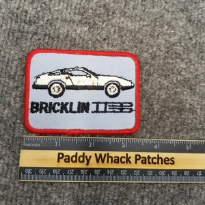 Vintage Bricklin Patch Car Auto 70s 80s Automobile Racing AC2 - Picture 1 of 2