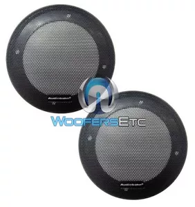 2 AUDIOBAHN NEW 5 1/4" GRILLS COMPONENT SPEAKER PROTECTIVE COVERS 5.25" PAIR - Picture 1 of 1
