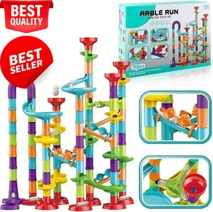 Giant Marble Run Building Set for Kids Ages 8-12 STEM Construction Tracks with M - Picture 1 of 12
