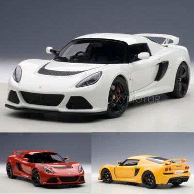 1/18 AUTOart LOTUS EXIGE S Diecast Car Model Sports Car Gift White/Red/Yellow - Image 1 of 4