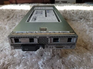 CISCO UCS B200 M4 Blade Server, 2xE5-2699V4, 128GB, no HDD - Picture 1 of 3