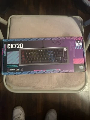 Cooler Master CK720 Mechanical Gaming Keyboard - Space Gray, US English... - Image 1 of 3