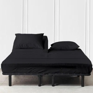 600TC Top Split Cal-King Sheets for Adjustable Sleep Number Bed, 100% Cotton - Picture 1 of 8