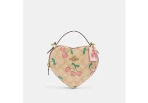 ❤️ Bandolera corazón Coach en bloque de colores C6952 - Imagen 1 de 5