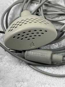 Vintage Macintosh Mac Apple Microphone Model 590-0670 Wired Mic Made Japan - Picture 1 of 3