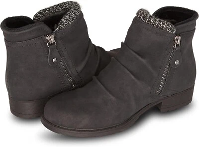 Suéter de cuero sintético SPORTO Honor para mujer Botines Botas Negro 9 Foto 1 de 4