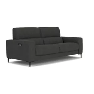 Freedom Brand New CONNERY 2.5 Seater Grey Fabric Electric Recliner Sofa Couch - Picture 1 of 10