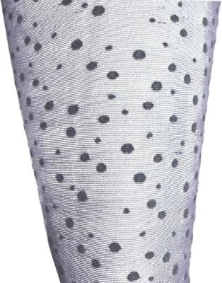 HUE Womens Sprinkle Dot Sheer CT Pantyhose Made In USA  Black sz 1 - Image 1 of 4