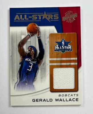 Actualización de la temporada 2011 Panini All-Stars Gerald Wallace Relic AR86 Foto 1 de 2