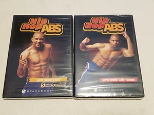 2 Hip Hop Abs DVDs Beachbody Abs Fat Burning Cardio Workout Exercise Lot - Picture 1 of 1