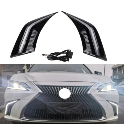 Luz de circulación diurna LED DRL Turn lámpara de conducción para Lexus ES350 ES300h ES 19-24 Foto 1 de 4